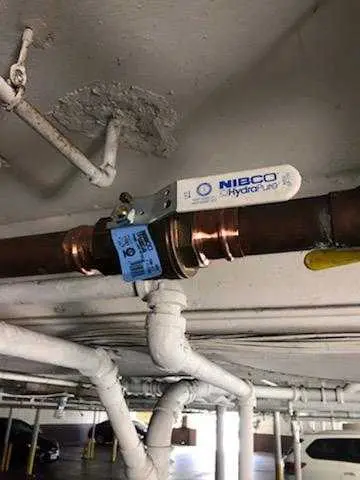 Copper pipe repair and valve work for Water Line Repair in Doffing